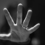 eine schützende Hand